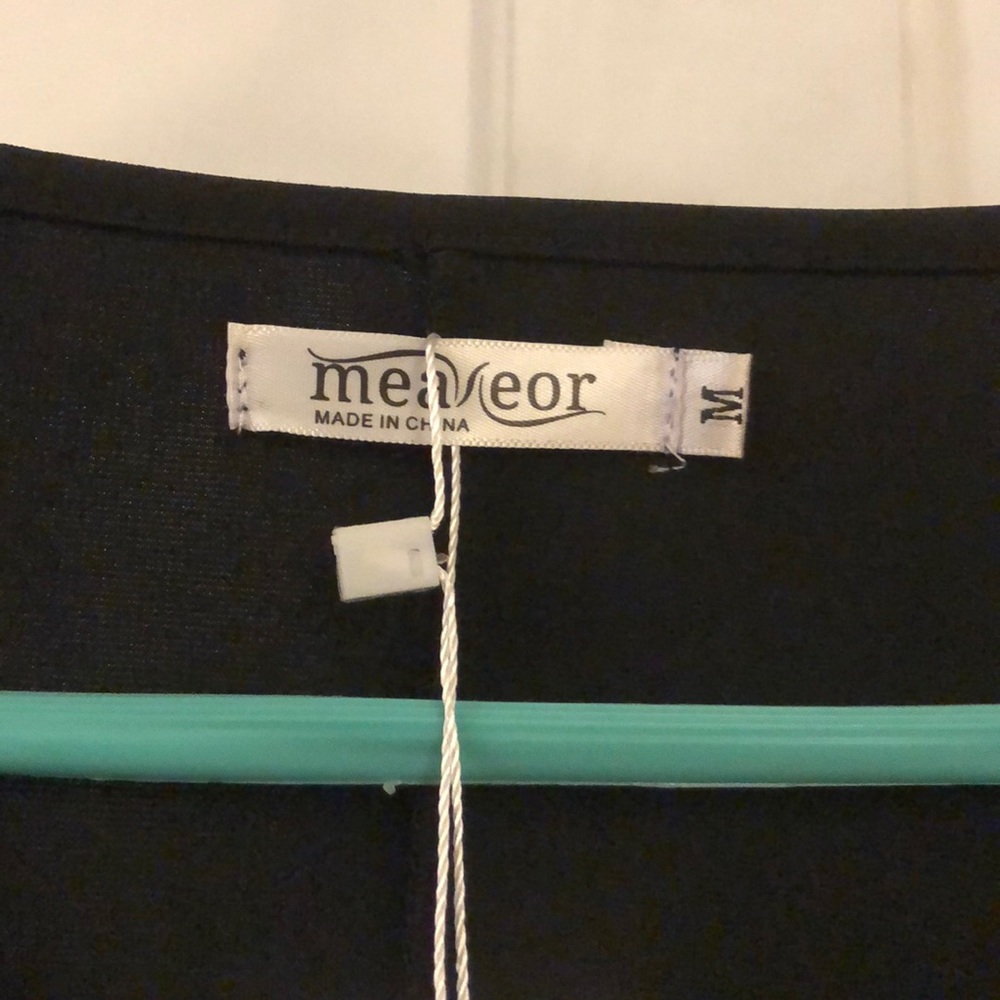 mea eor black and white dress. Size M